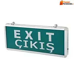 Cata CT-9175 Ledli Exit Çıkış Armatürü 3 Saat Akülü
